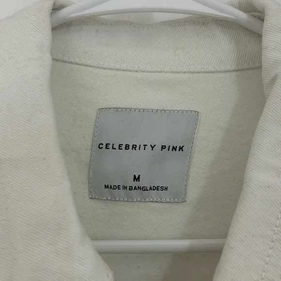 #132 Celebrity Pink Jean Jacket - Picture 3 of 5